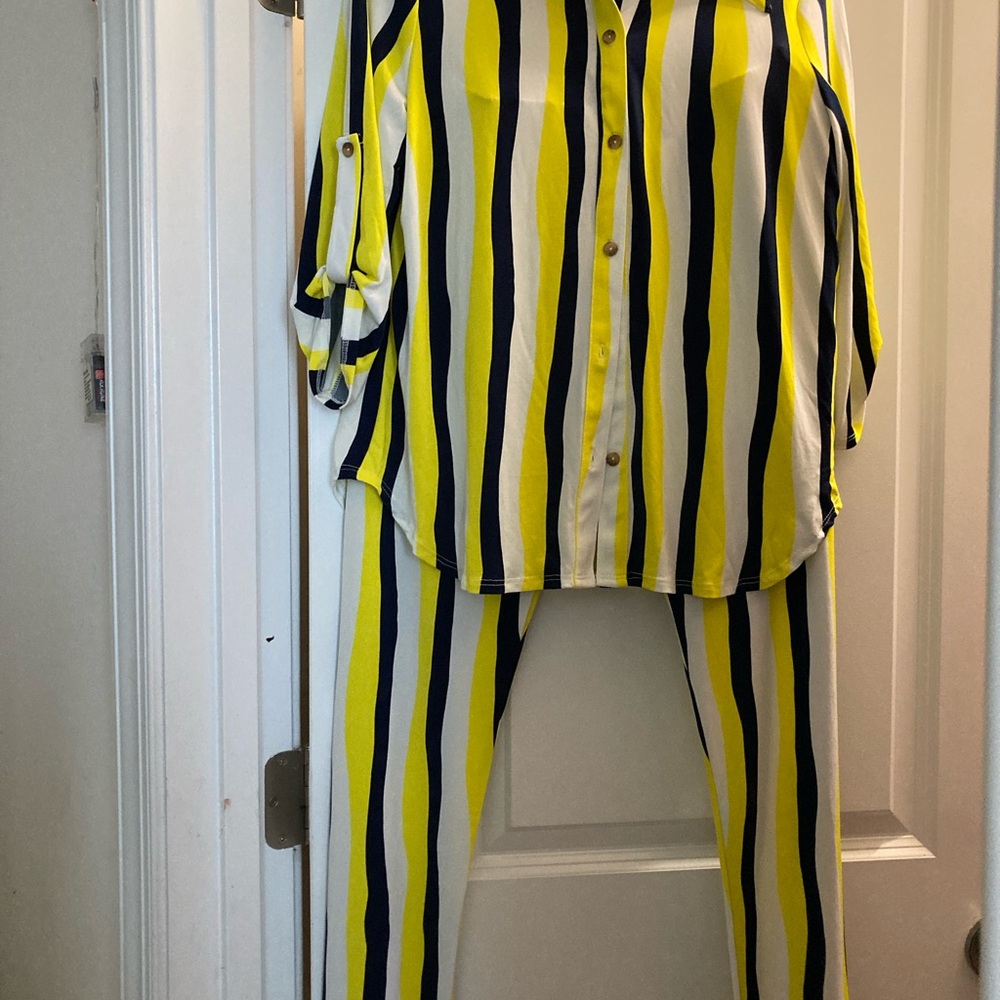 Matching shirt and pants